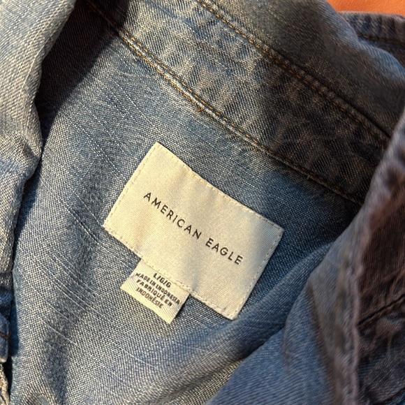 denim button up from American Eagle - Picture 2 of 3